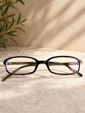 Gucci GG1504 Eyeglass Frames Tortoise Brown Italy Vintage RX Optical Glasses